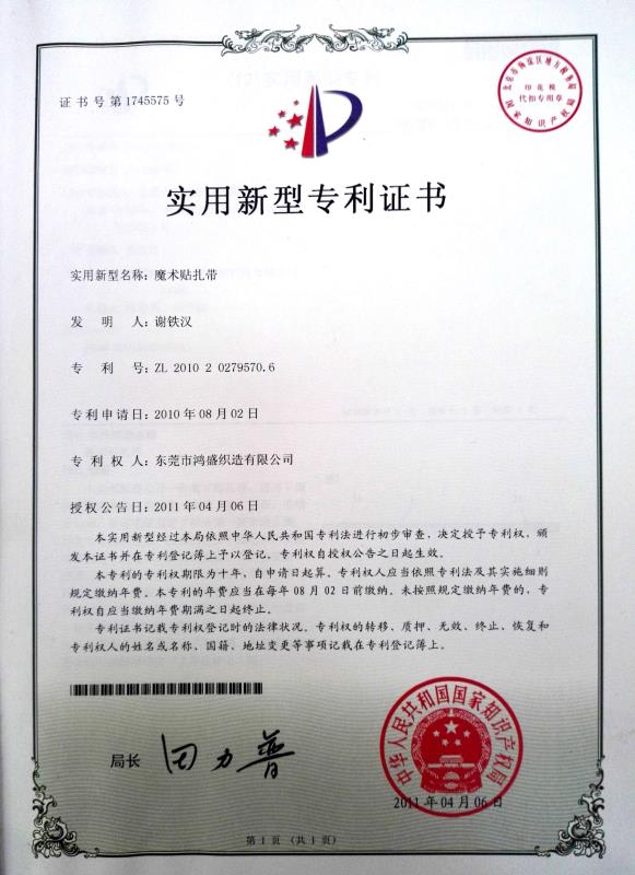 魔術(shù)貼實(shí)用新型專利-2